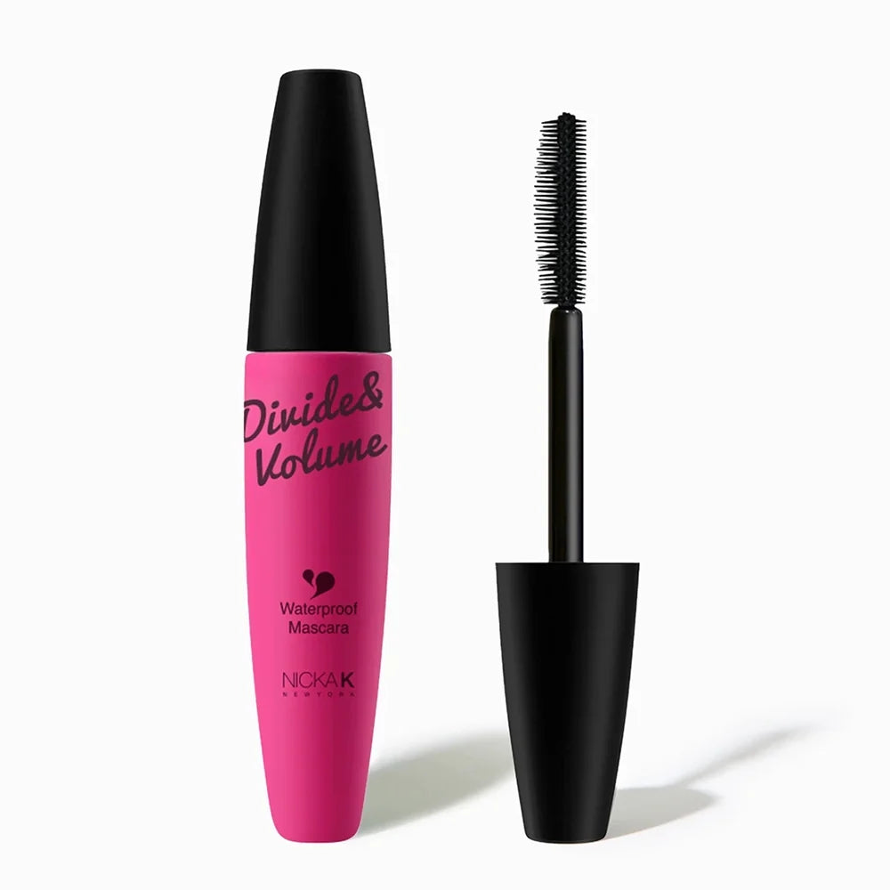 Nicka K New York Waterproof Mascara Long-Lasting Smudge-Proof Volume & Length for Flawless Lashes 10 g/0.35 oz