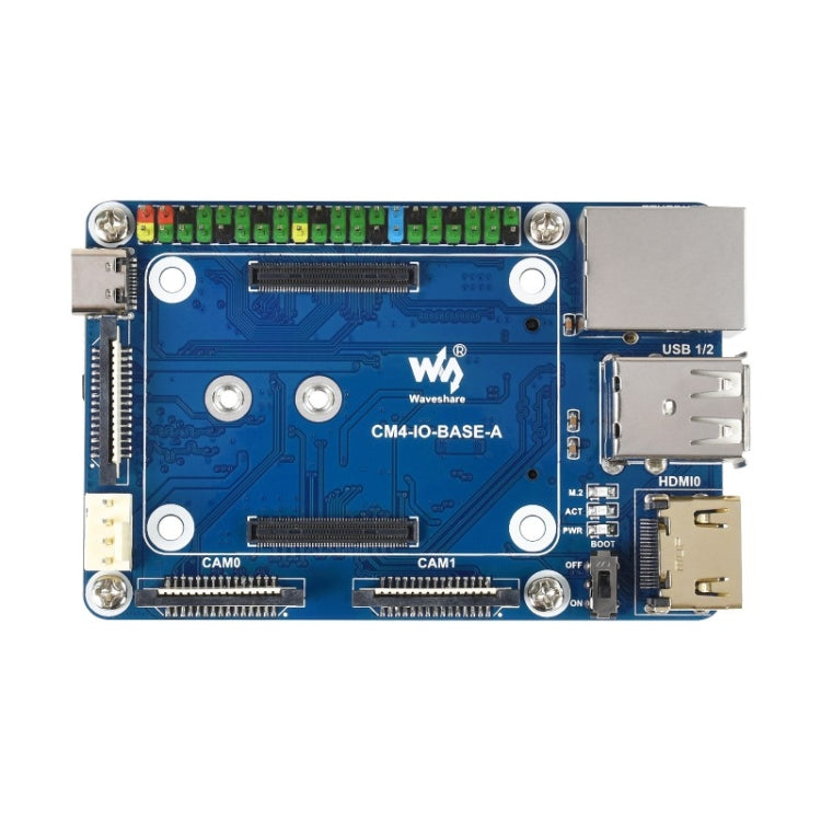 Waveshare Mini Base Board A for Raspberry Pi Compute Module 4, Base Board A For Raspberry Pi CM4