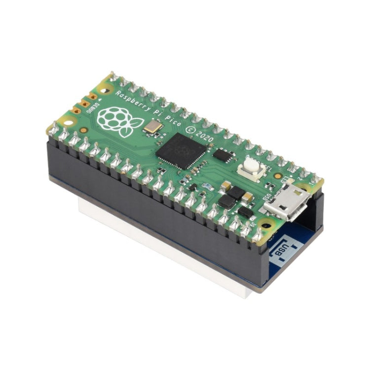 WAVESHARE 4-digit 8-segment Display Module for Raspberry Pi Pico, SPI-compatible, 19806