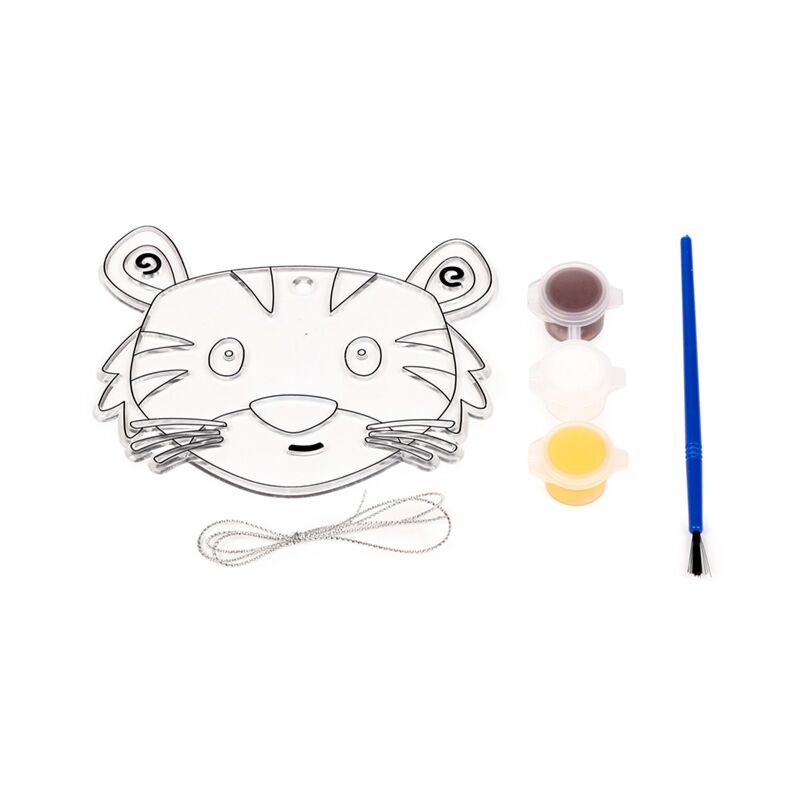 Paint Your Own DIY Suncatcher - Zooniverse Tiger