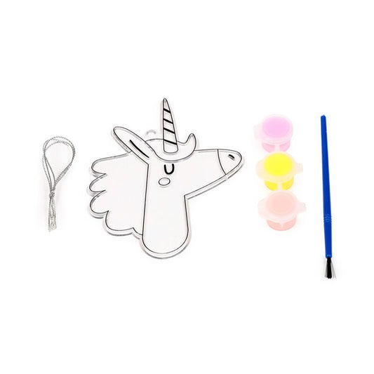 Paint Your Own DIY Suncatcher - Unicorn Magic