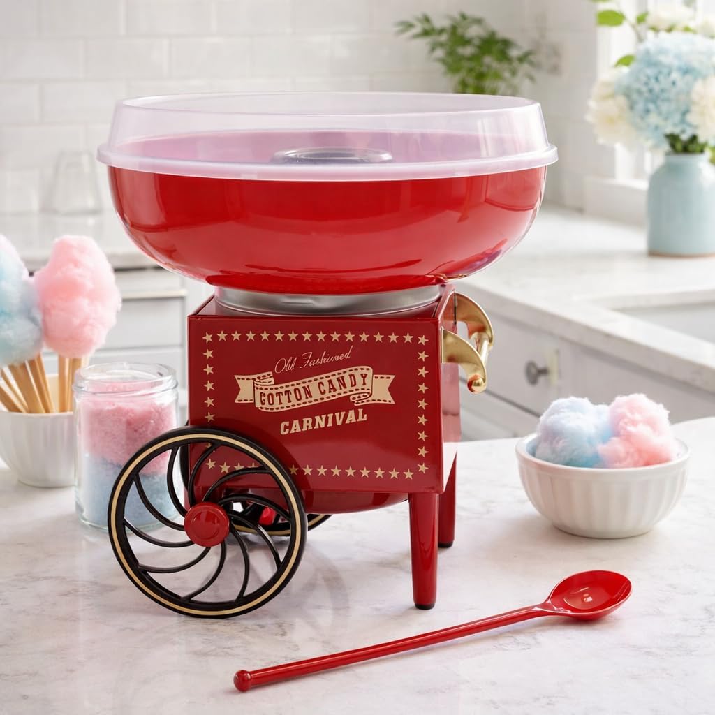 DIY Electric Candy Floss Making Machine Vintage Style 30cm