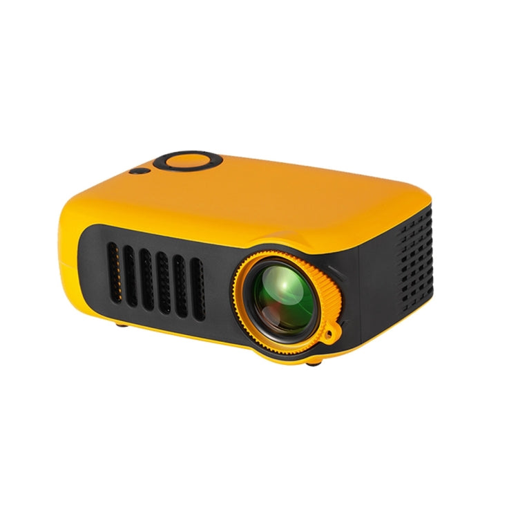A2000 Portable Projector 800 Lumen LCD Home Theater Video Projector, Support 1080P, EU Plug, EU Plug