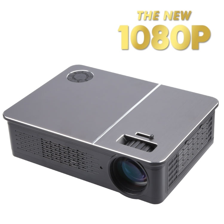 Wejoy L5 Home Theater Adjustable Optical Keystone Full HD 1080P LED LCD Video Projector with Remote Control (UK Plug)