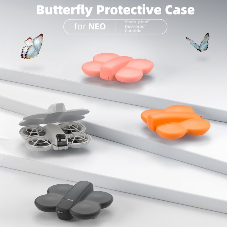 For DJI Neo Sunnylife Butterfly Storage Box Anti-collision Anti-scratch Protection Case (Orange)