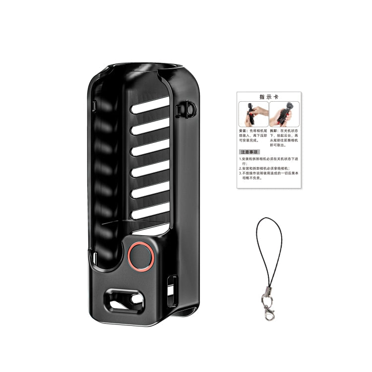 For DJI OSMO Pocket 3 STARTRC Body TPU Cover Case (Black)