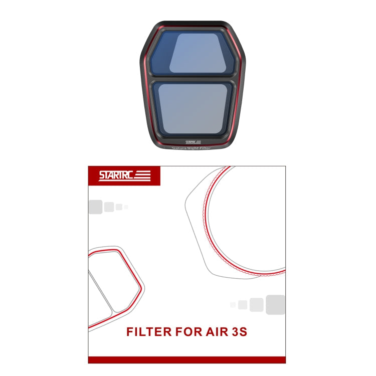 For DJI Air 3S STARTRC NIGHT Light Pollution Reduction Lens Filter