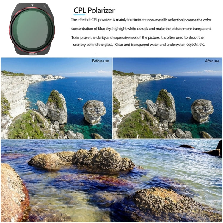 For DJI Air 3S STARTRC CPL Lens Filter