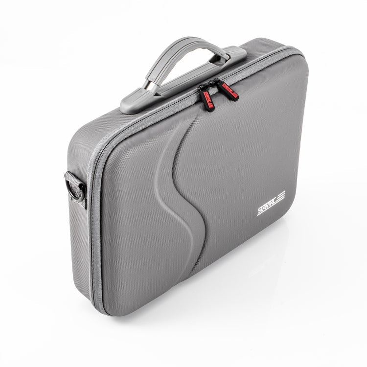 For DJI Osmo Action 5 Pro STARTRC Portable Handbag Shoulder PU Storage Bag (Dark Gray)