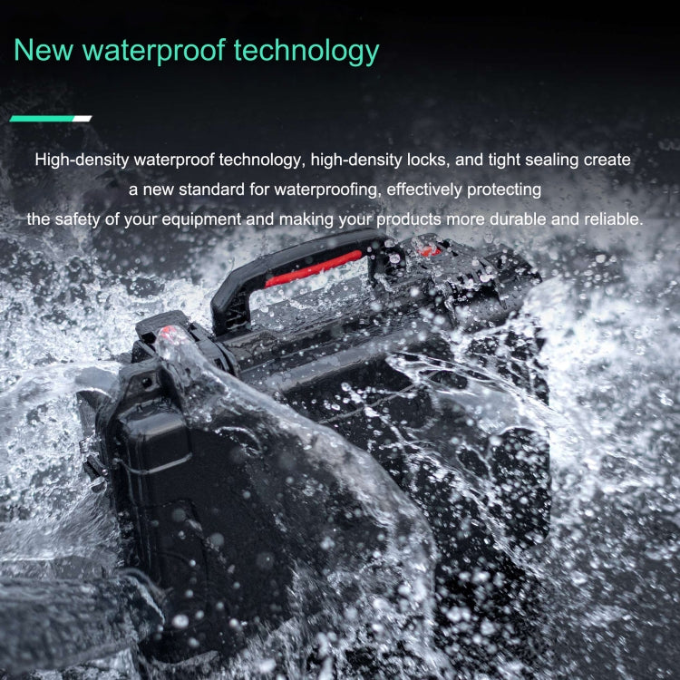 For DJI RS4/  RS4 Pro STARTRC ABS Waterproof Shockproof Suitcase Portable Storage Box (Black)