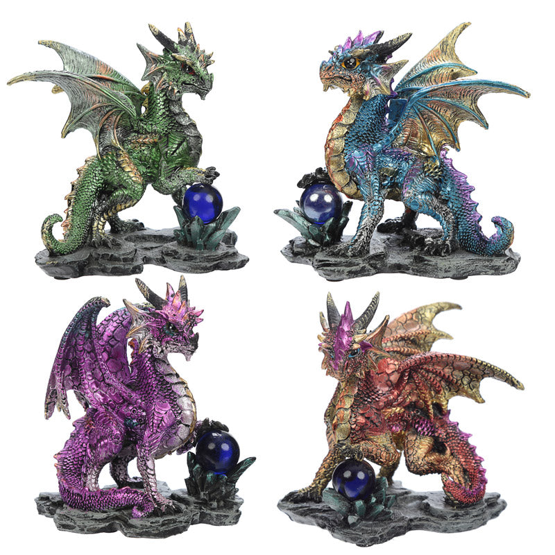 Enchanted Nightmare Dragon Crystal Rock Soothsayer