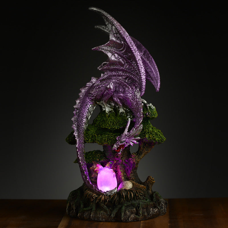 Tree of Life Dragon Mother LED Dark Legends Dragon Figurine