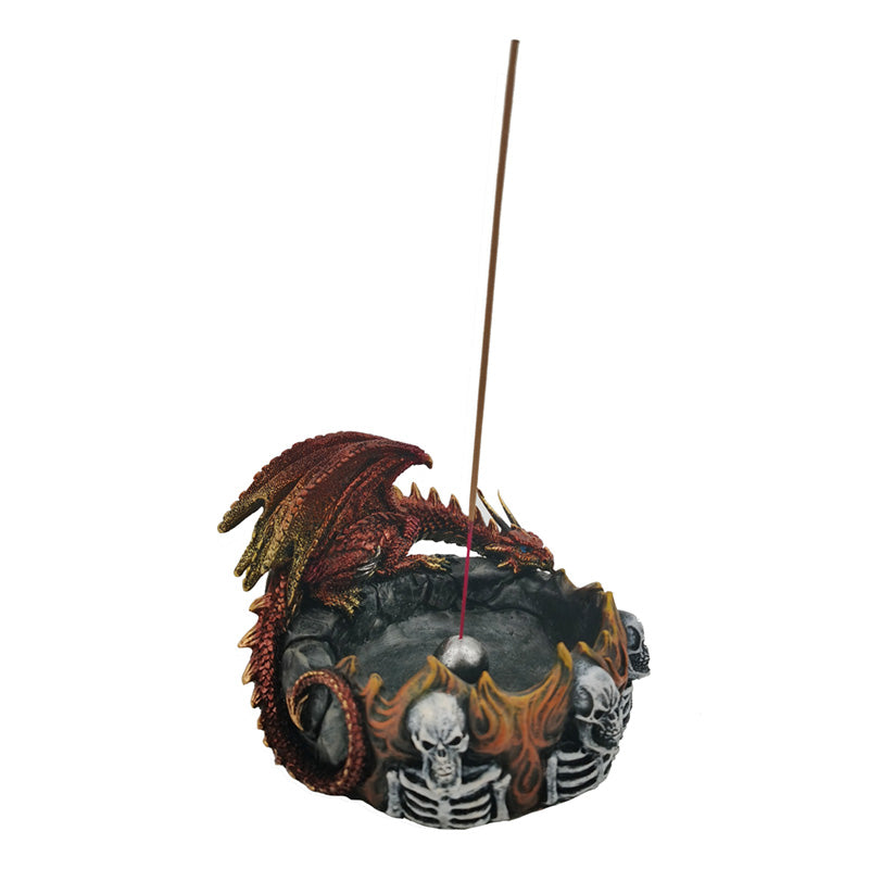 Dark Legends Ring of Fire Dragon Incense Sticks & Cone Burner