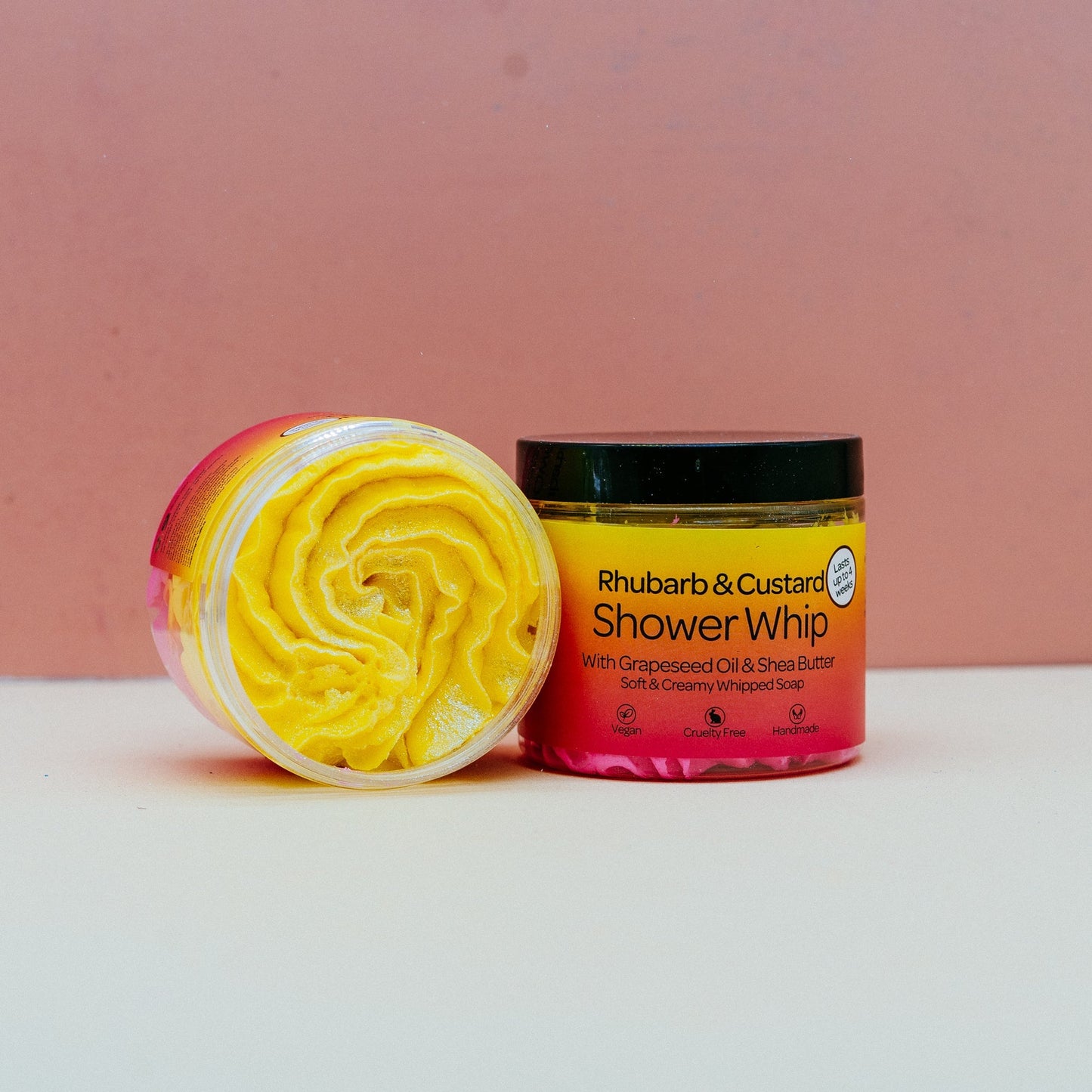 Rhubarb & Custard Whipped Soap