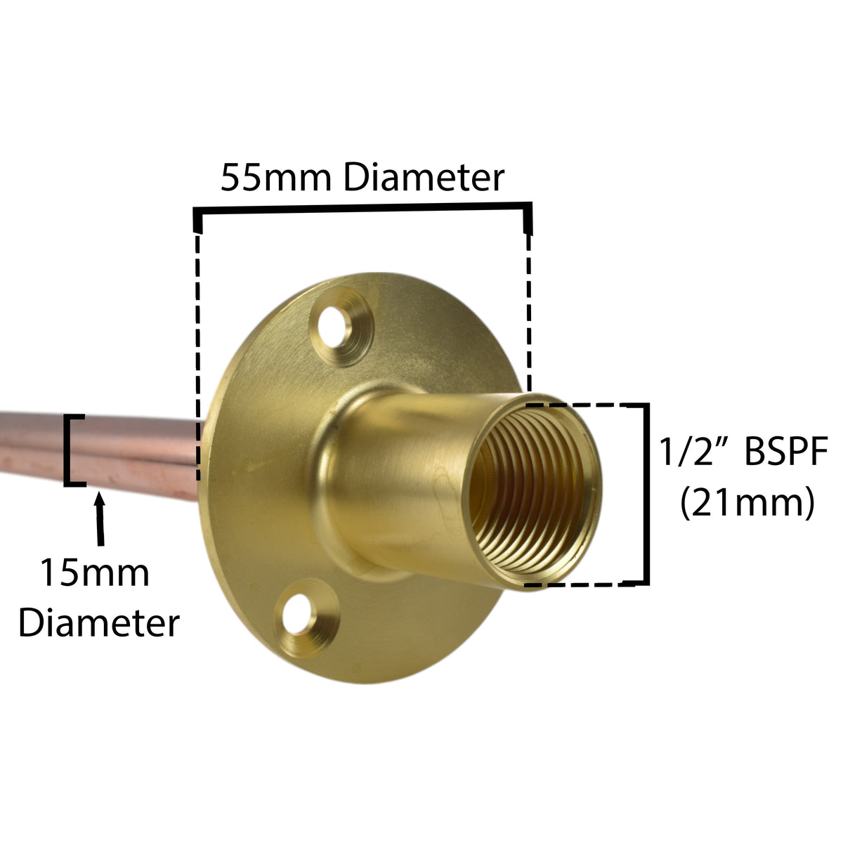 Double Lever Tap BASIC Connection Kit x2