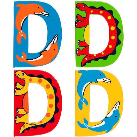 Lanka Kade Wooden Letters for Children's Bedroom Doors