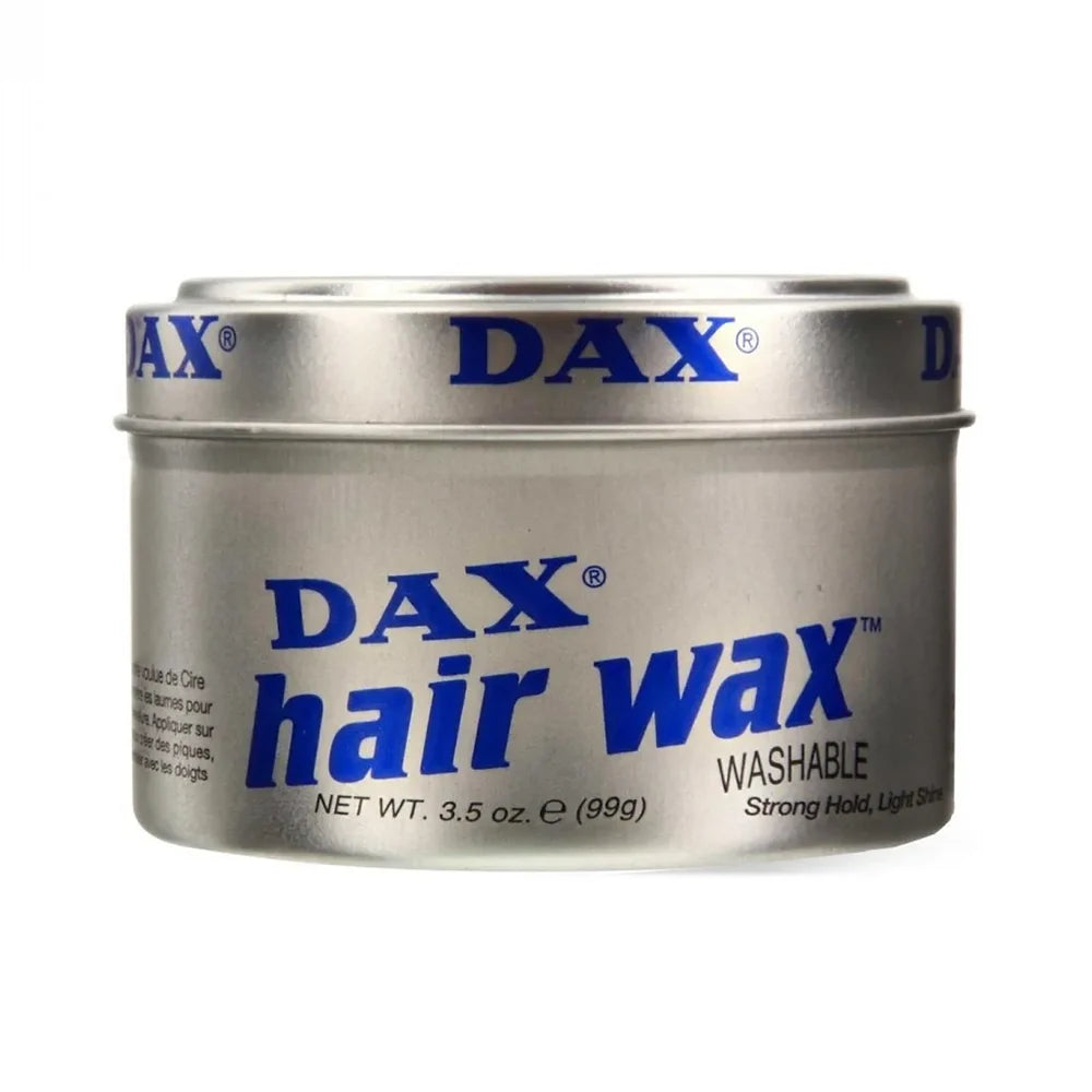 Dax Hair Wax Strong Hold & Brilliant Shine for All Hair Types 3.5 oz