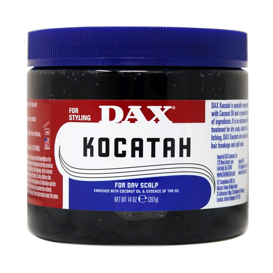 Dax Kocatah Strong Hold & High Shine Pomade for Sculpting & Defining Hair 99g