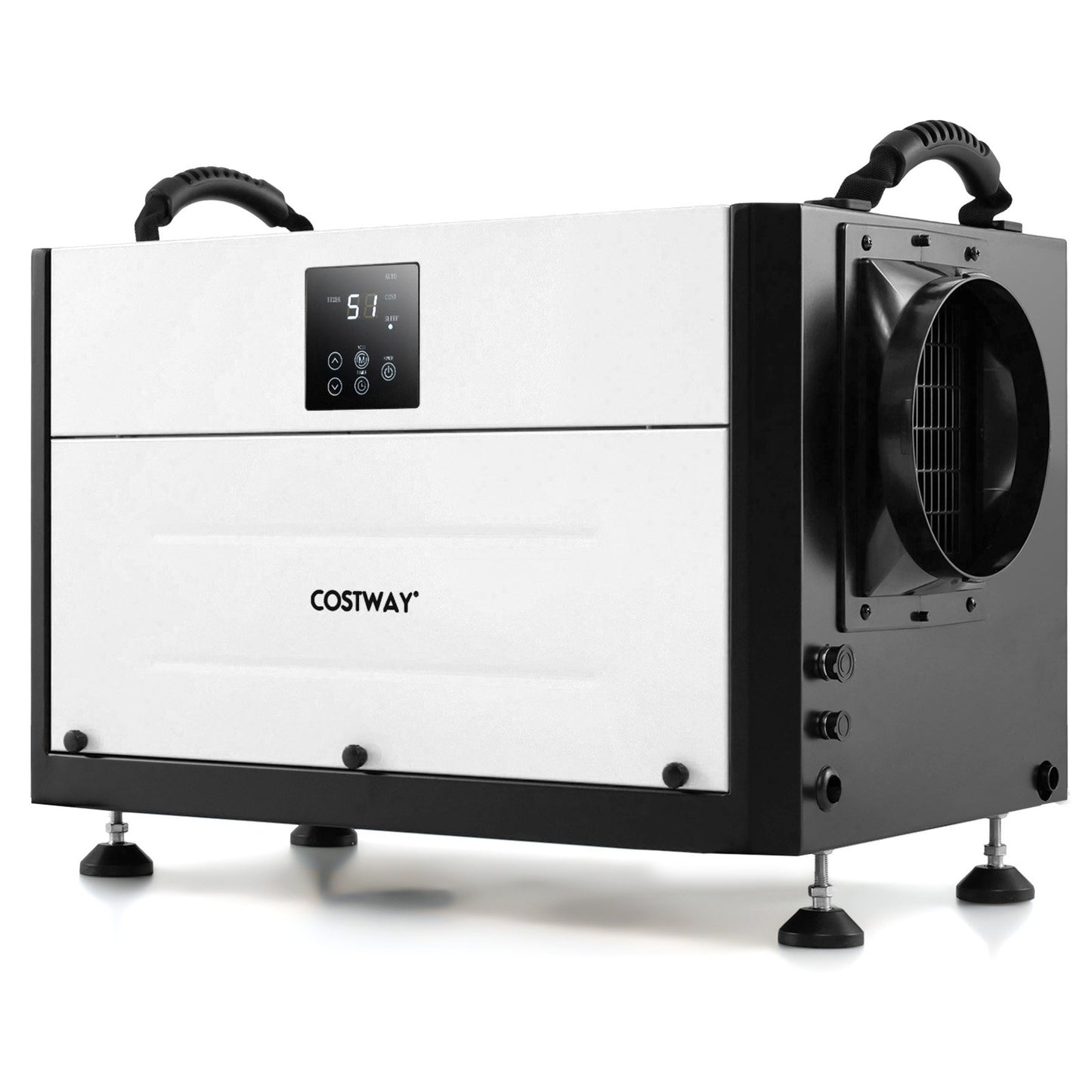 50/70L/Day Crawl Space Dehumidifier with 3 Modes and 24H Timer-Blue-50L