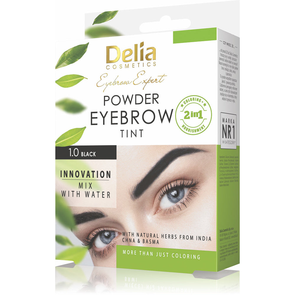 Delia Cosmetics Powder Eyebrow Tint for Perfectly Defined & Fuller Brows 4 g/0.14 oz
