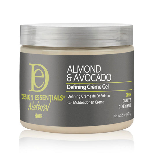 Design Essentials Almond & Avocado Curl Defining Creme Gel 16oz