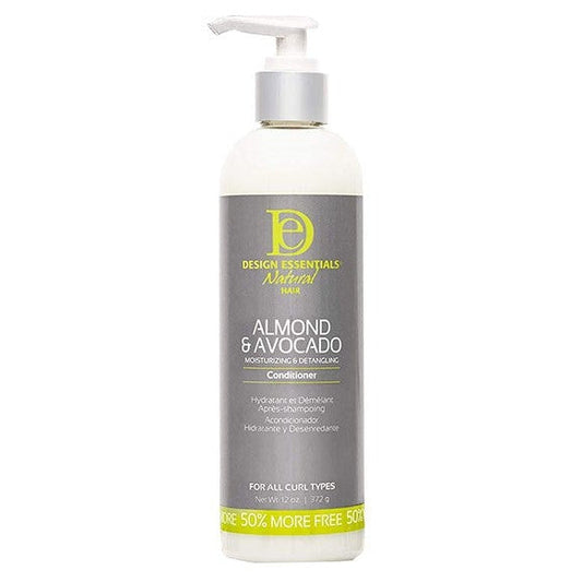 Design Essentials Almond & Avocado Moisturising & Detangling Conditioner 12oz