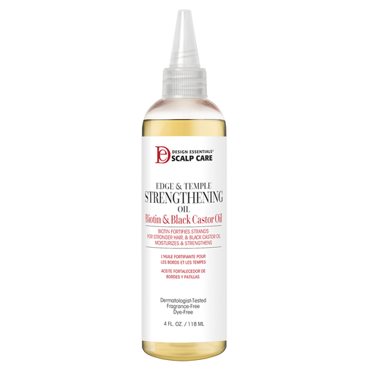 Design Essentials Edge & Temple Strengthening Oil 4oz