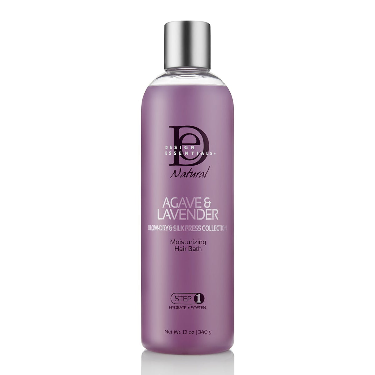 Design Essentials Natural Agave And Lavender Step 1 Moisturizing Hair Bath 340ml