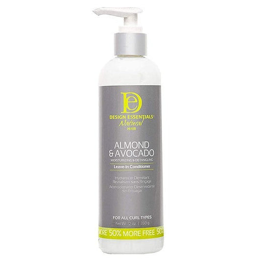 Design Essentials Natural Almond And Avocado Detangling Leave In Conditioner 12oz