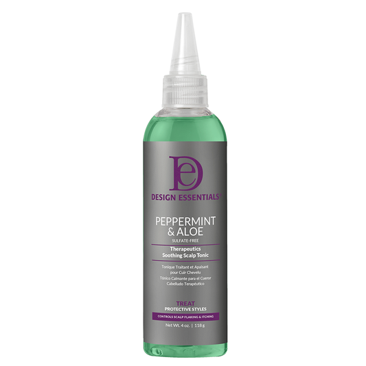 Design Essentials Peppermint & Aloe Soothing Scalp Tonic 4oz