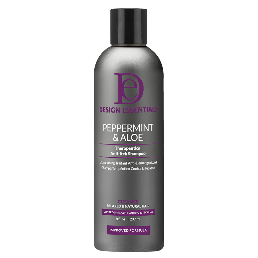Design Essentials Peppermint & Aloe Therapeutics Anti-Itch Shampoo 8oz