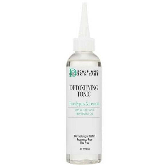 Design Essentials Scalp & Skin Care Eucalyptus & Lemon Detoxifying Tonic 4oz