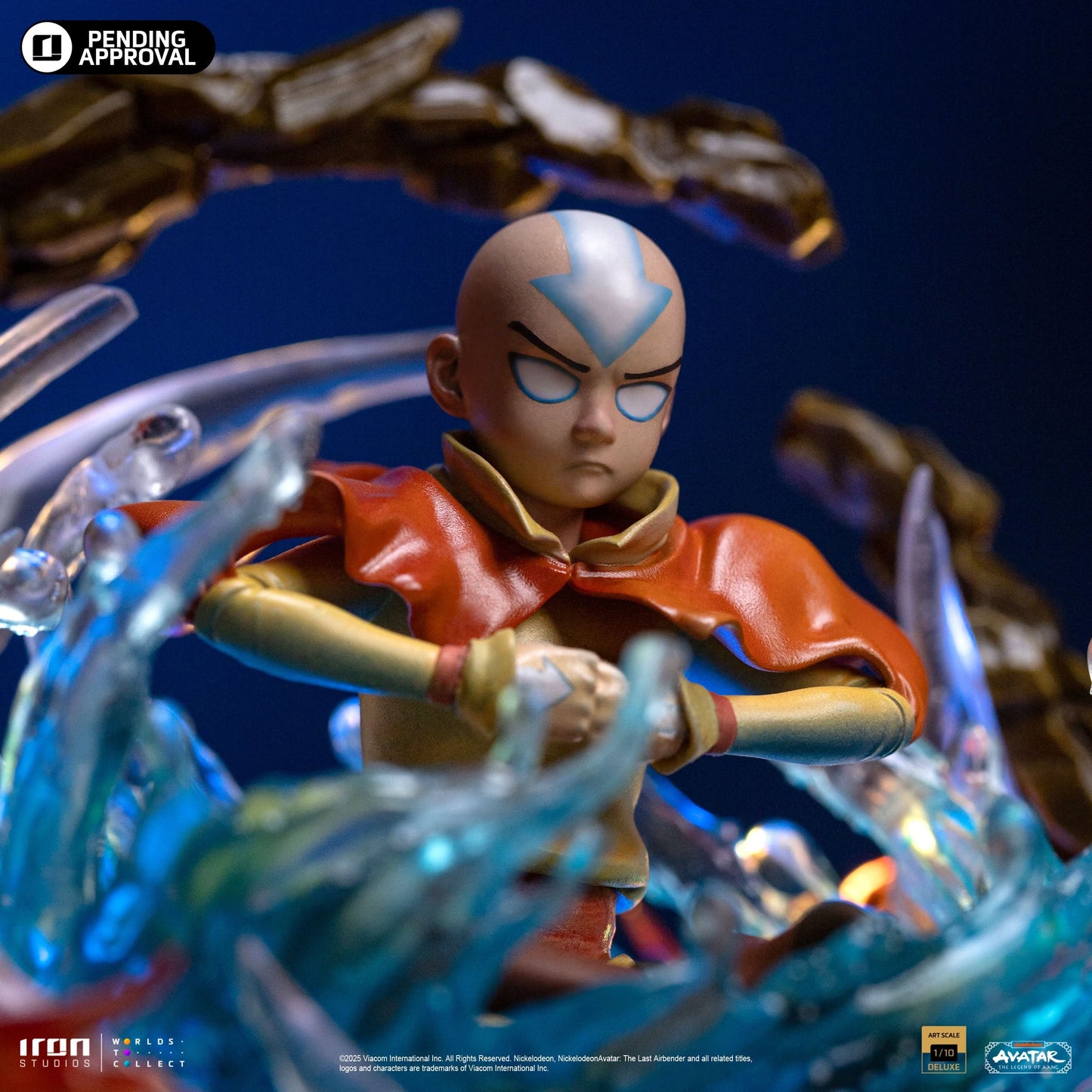 Pre-Order - Statue Aang - Avatar: The Last Airbender - Deluxe Art Scale 1/10 - Iron Studios