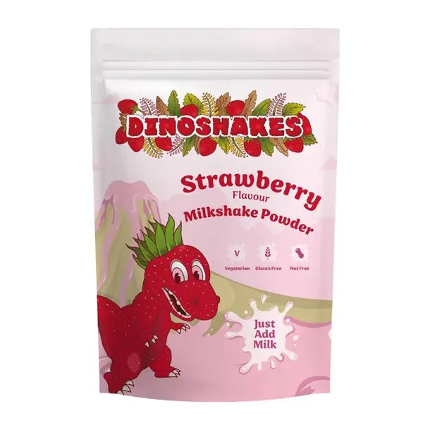 Dinoshakes Strawberry Milkshake Powder