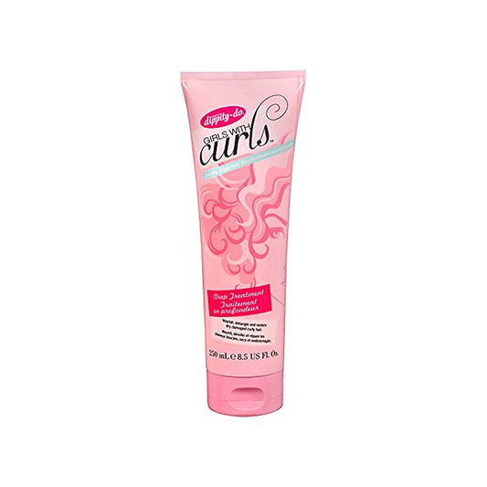 Dippity Do Girls With Curls Deep Treatment: Hydrating & Curl Defining Mask for Wavy & Curly Hair 250ml/8.45 oz