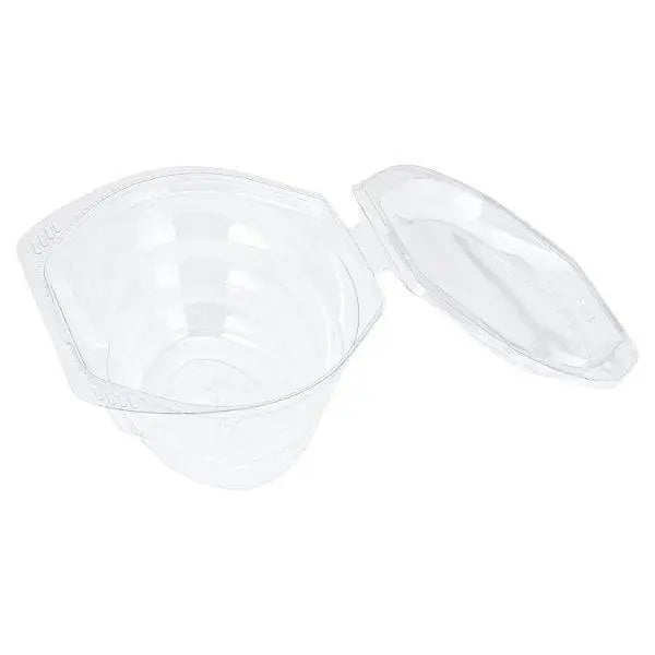 Disposable Oval Hinged Salad Bowl (20 per pack)