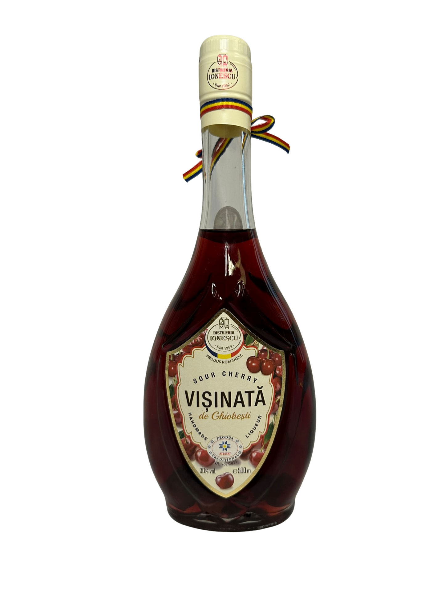 Distileria Ionescu Sour Cherry Liqueur (Visinata Ghiobesti) 500ml