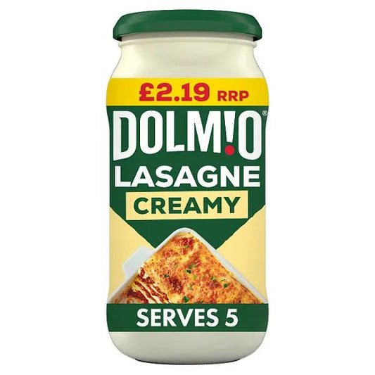 Dolmio Creamy Sauce for Lasagne 440g (Case of 6)