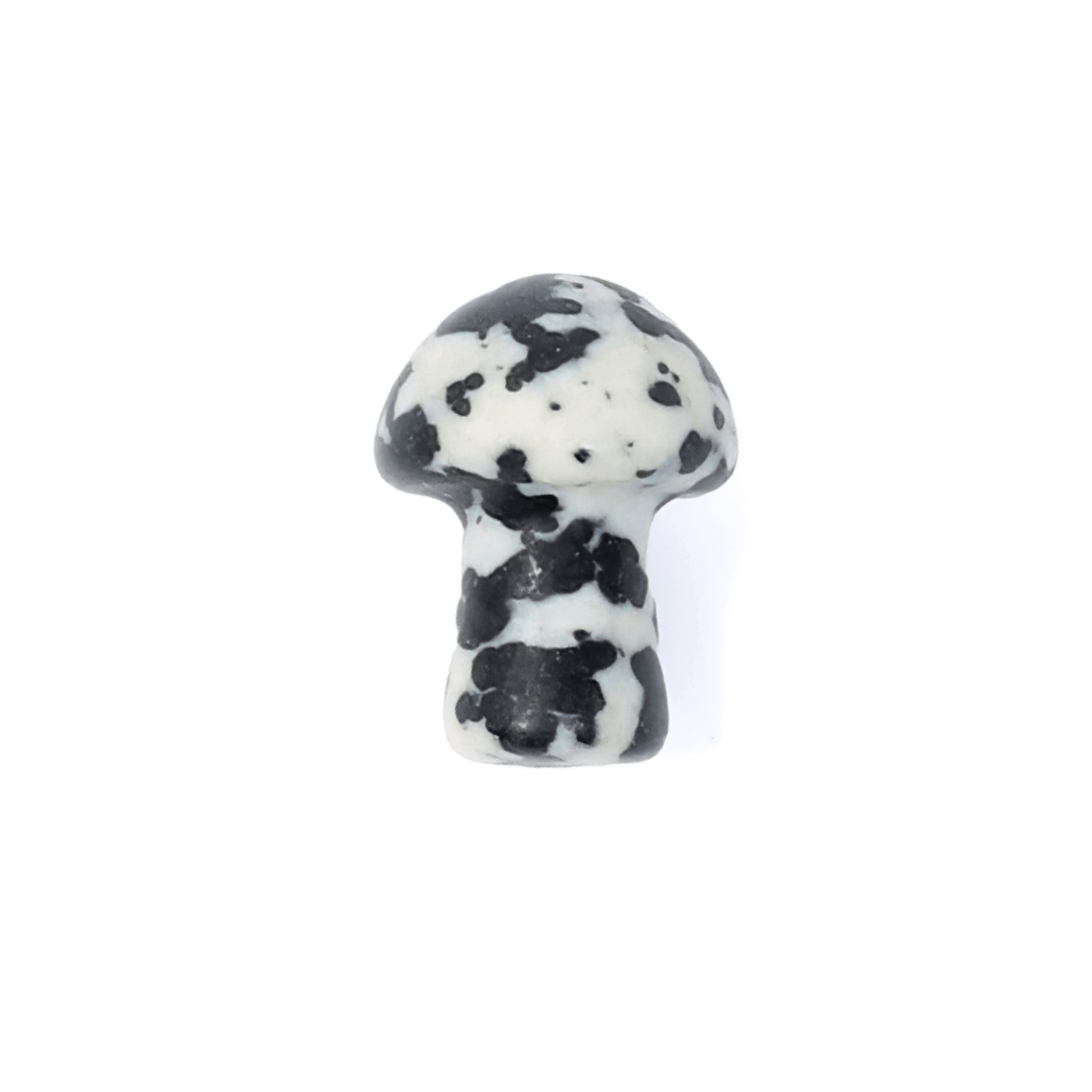 Healing Mini Mushroom Crystal - Snowflake Obsidian