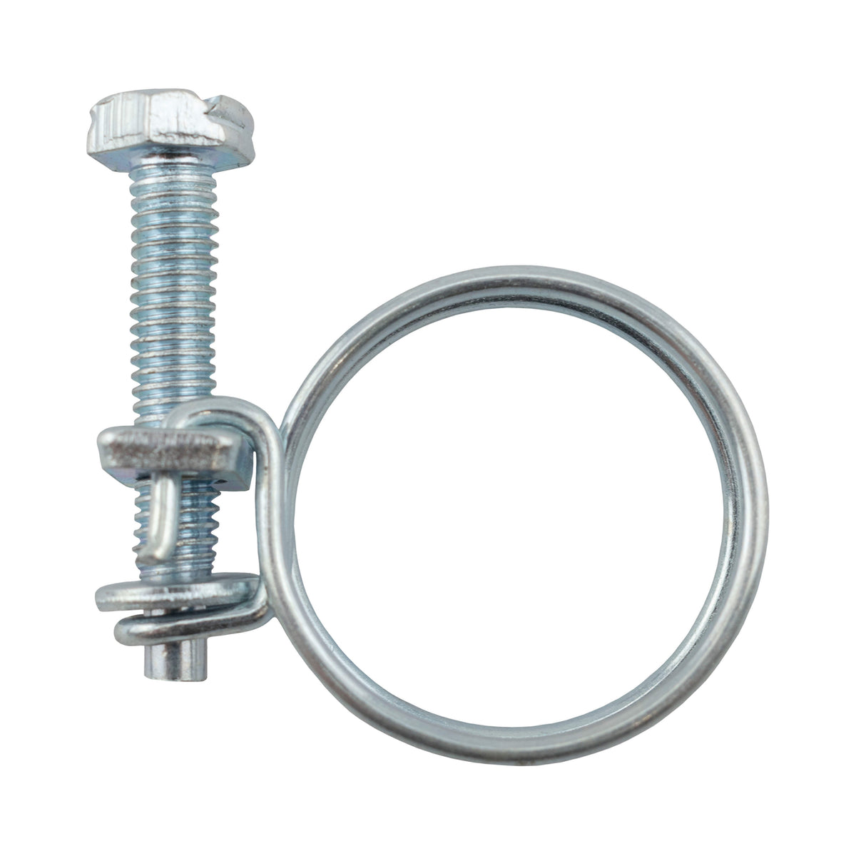 Double Wire Hose Clamp Galvanised 25mm-29mm