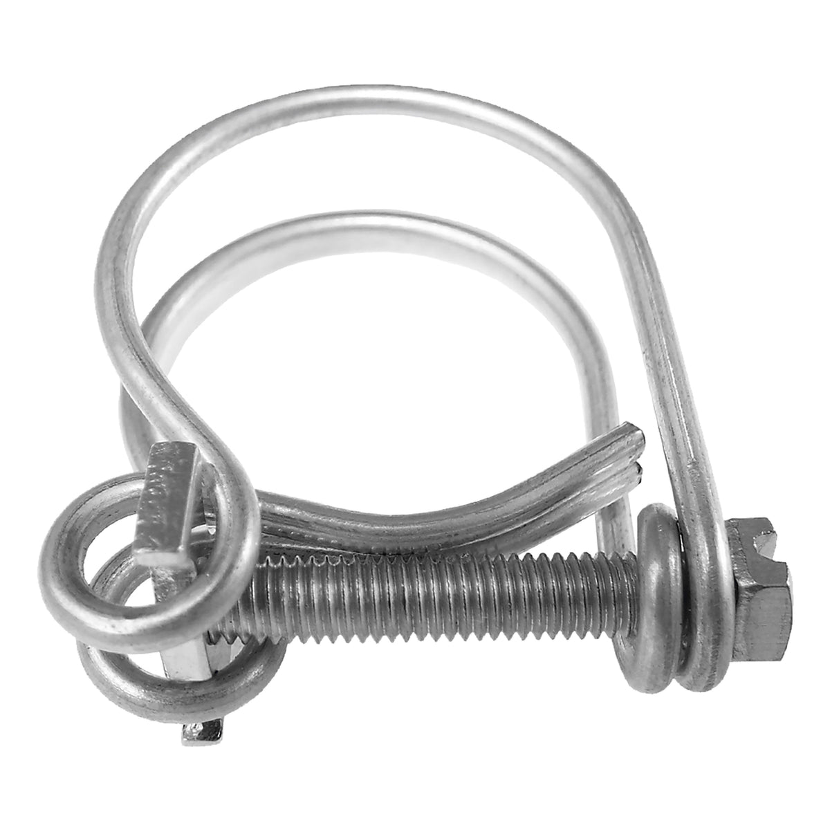 Double Wire Hose Clamp Galvanised 40mm-45mm