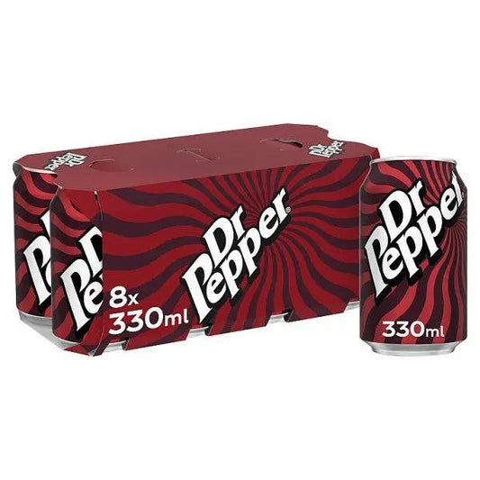 Dr Pepper 8 x 330ml (Case of 3)