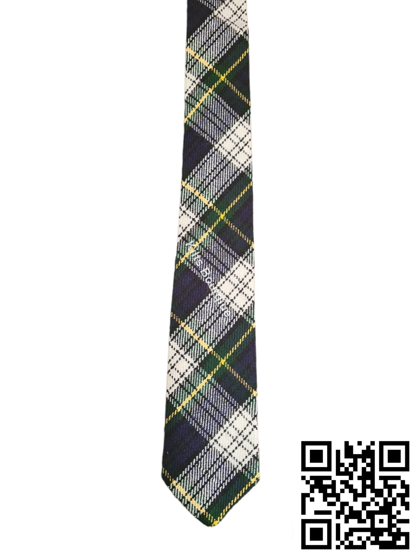 Scottish Men's Ties Highland Wear Tartan Neckties In Fine Acrylic Wool Plaid Ties