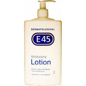 E45 Moisturising Lotion Daily Dry Skin Relief for All Skin Types 200ml