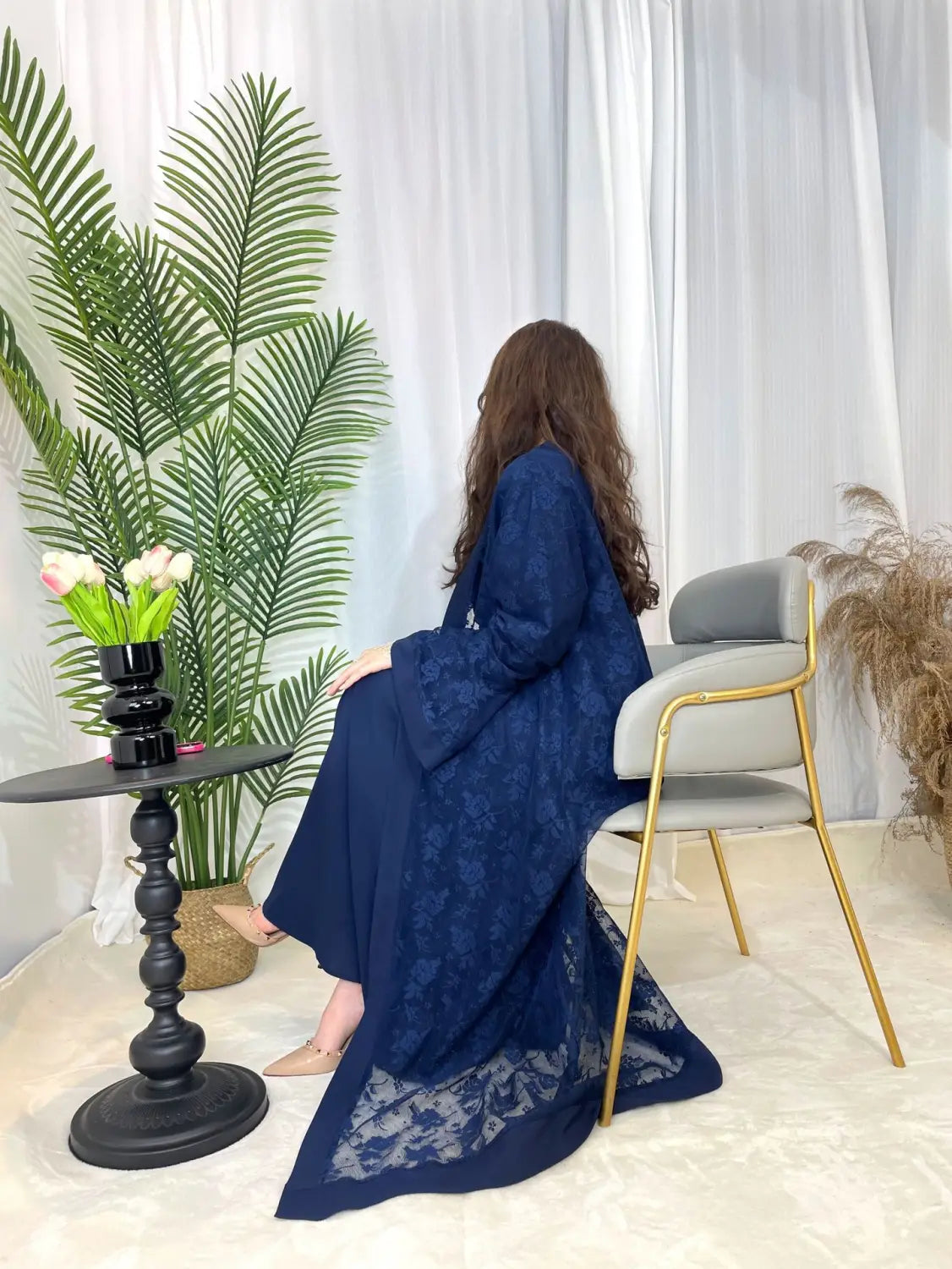 Bell Sleeve Abaya - Professional Elegance