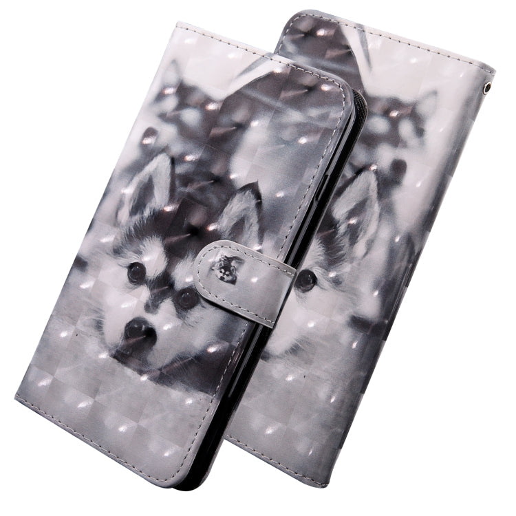 3D Painting Pattern Coloured Drawing Horizontal Flip TPU + PU Leather Case with Holder & Card Slots & Wallet, For iPhone XS Max, For iPhone X / XS