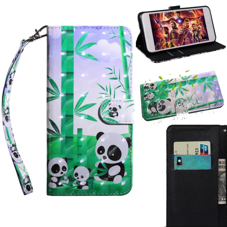 3D Painting Pattern Coloured Drawing Horizontal Flip TPU + PU Leather Case with Holder & Card Slots & Wallet, For Motorola MOTO G7 Play EU /  US Version, For Motorola MOTO G7 Power EU /  US Version