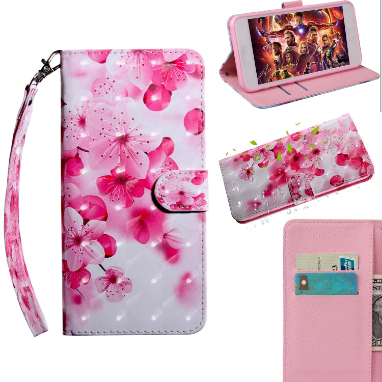 3D Painting Pattern Coloured Drawing Horizontal Flip TPU + PU Leather Case with Holder & Card Slots & Wallet, For Xiaomi Redmi Note 7 Pro