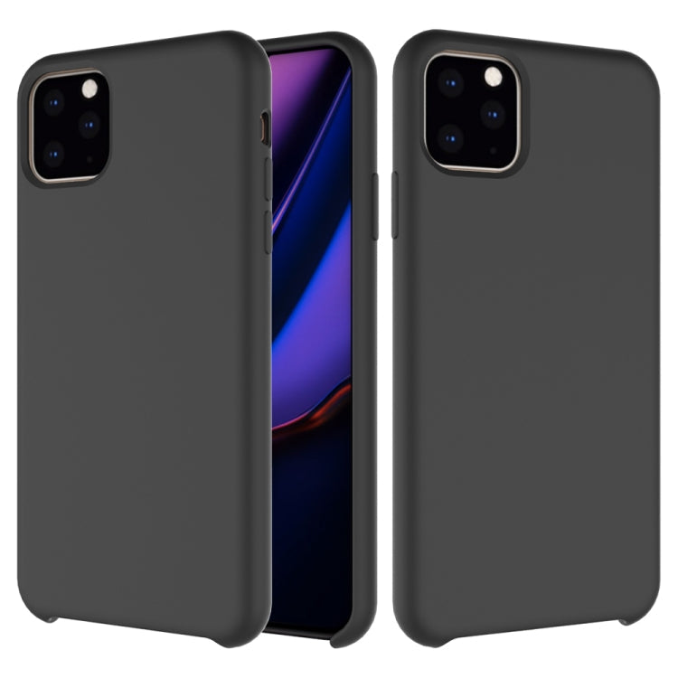 Solid Color Liquid Silicone Shockproof Case, For iPhone 11 Pro