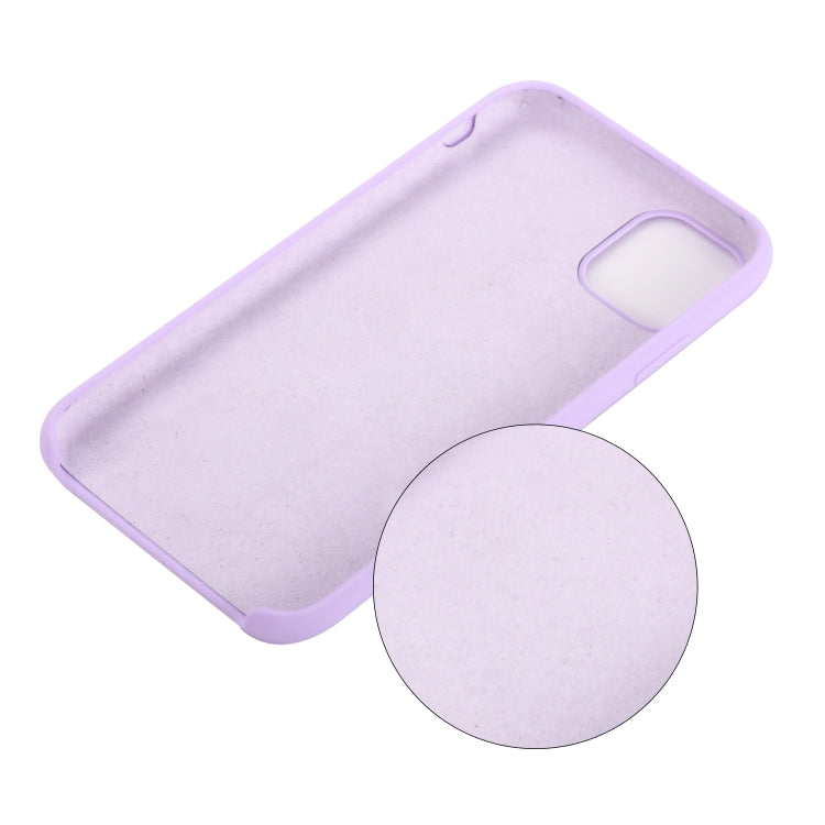 Solid Color Liquid Silicone Shockproof Case, For iPhone 11 Pro Max